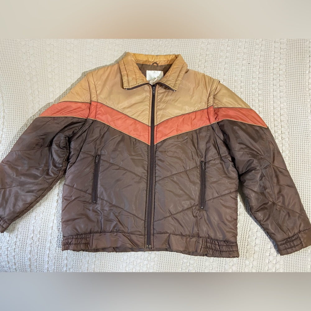 Vtg Gale Sobel Willow Puffer Jacket/Vest